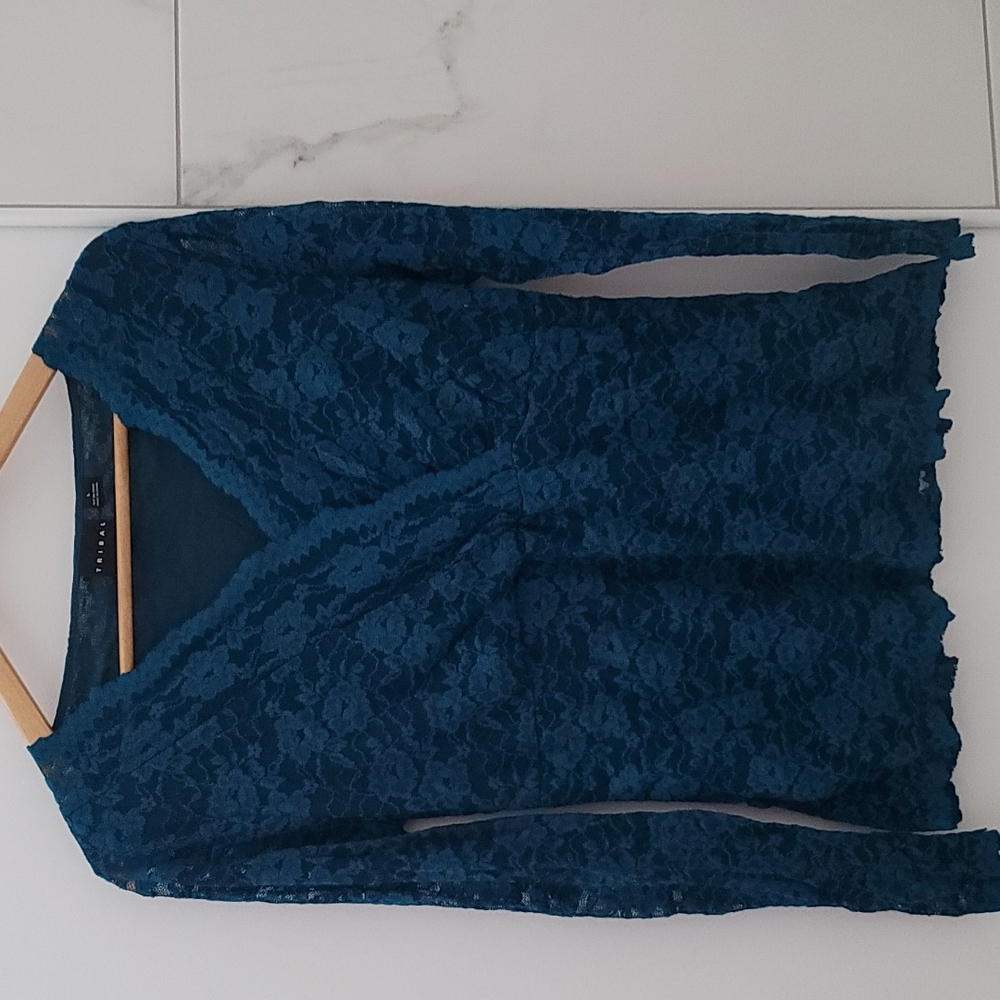 Tribal, Glamorous Blouse, teal